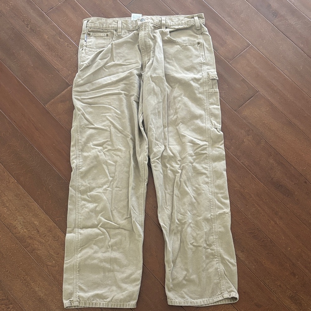 Carhartt Men's Beige Cargo Pants